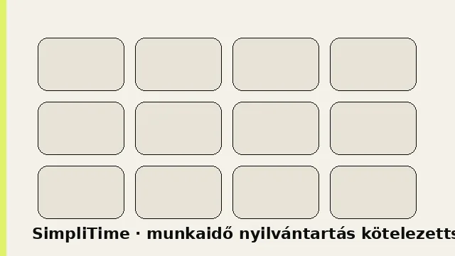 An illustration representing corporate compliance, time-tracking, and payroll coordination in Hungary