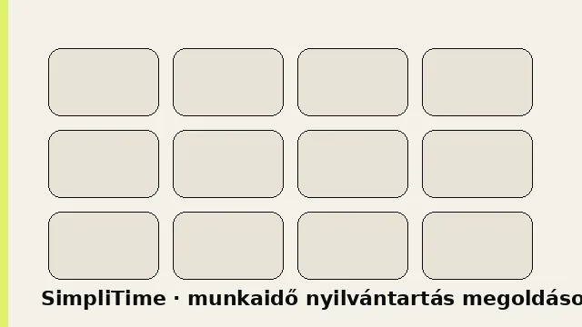 Modern felhőalapú munkaidő-nyilvántartó szoftver felülete laptopon és okostelefonon, szemléltetve az egyszerű szabadságkezelést és beosztástervezést
